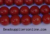 CRE322 15.5 inches 8mm round red jasper beads wholesale