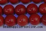 CRE324 15.5 inches 12mm round red jasper beads wholesale