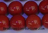 CRE327 15.5 inches 18mm round red jasper beads wholesale