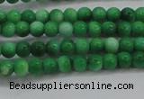 CRF441 15.5 inches 3mm round dyed rain flower stone beads wholesale