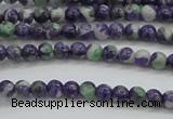 CRF448 15.5 inches 3mm round dyed rain flower stone beads wholesale