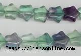 CRG04 15.5 inches 12*12mm star fluorite gemstone beads wholesale