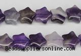 CRG12 15.5 inches 12*12mm star amethyst gemstone beads wholesale