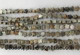 CRG35 15.5 inches 6mm flat star gemstone beads wholesale