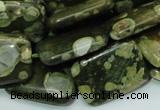 CRH27 15.5 inches 18*24mm rectangle rhyolite beads wholesale