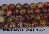 CRH500 15.5 inches 4mm round rhyolite gemstone beads wholesale