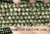 CRH572 15.5 inches 8mm round rhyolite gemstone beads wholesale