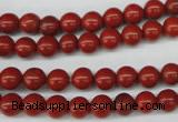 CRO06 15.5 inches 6mm round red jasper beads wholesale