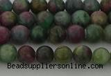 CRO1111 15.5 inches 6mm round ruby apatrite beads wholesale