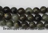 CRO119 15.5 inches 8mm round labradorite gemstone beads wholesale