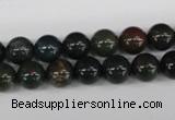 CRO141 15.5 inches 8mm round bloodstone beads wholesale