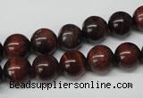 CRO215 15.5 inches 10mm round red tiger eye beads wholesale