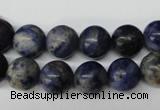 CRO231 15.5 inches 10mm round sodalite gemstone beads wholesale