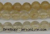 CRO255 15.5 inches 10mm round watermelon yellow beads wholesale