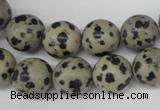 CRO320 15.5 inches 12mm round dalmatian jasper beads wholesale