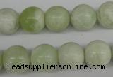 CRO332 15.5 inches 12mm round butter jade beads wholesale