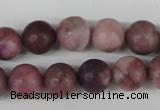 CRO360 15.5 inches 12mm round dyed kiwi stone beads wholesale