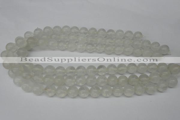 CRO368 15.5 inches 12mm round watermelon white beads wholesale