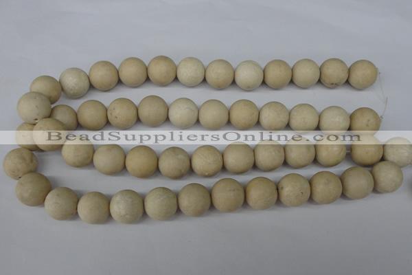 CRO447 15.5 inches 16mm round jasper gemstone beads wholesale