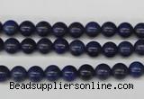 CRO46 15.5 inches 6mm round dyed lapis lazuli beads wholesale