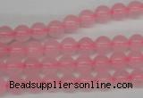 CRO48 15.5 inches 6mm round rose quartz beads wholesale