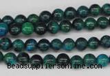 CRO50 15.5 inches 6mm round dyed chrysocolla beads wholesale