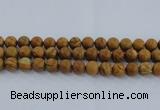 CRO555 15.5 inches 12mm round grain stone beads wholesale