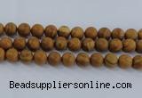 CRO556 15.5 inches 14mm round grain stone beads wholesale