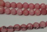 CRO719 15.5 inches 6mm – 14mm faceted round candy jade beads