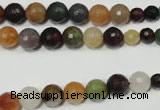 CRO723 15.5 inches 6mm – 14mm faceted round mixed candy jade beads