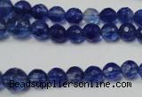 CRO748 15.5 inches 6mm – 14mm faceted round watermelon blue beads