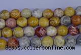 CRO860 15.5 inches 4mm round sky eye stone beads wholesale