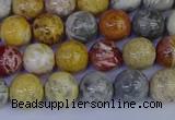 CRO862 15.5 inches 8mm round sky eye stone beads wholesale