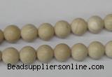 CRO90 15.5 inches 8mm round jasper gemstone beads wholesale