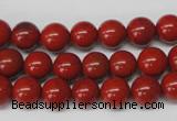 CRO96 15.5 inches 8mm round red jasper beads wholesale