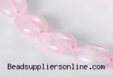 CRQ01 A grade 10*14mm oval natural rose quartz beads wholesale