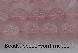 CRQ123 15.5 inches 10mm round natural rose quartz beads wholesale