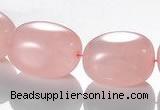 CRQ14 13*18mm egg-shaped A grade natural rose quartz beads