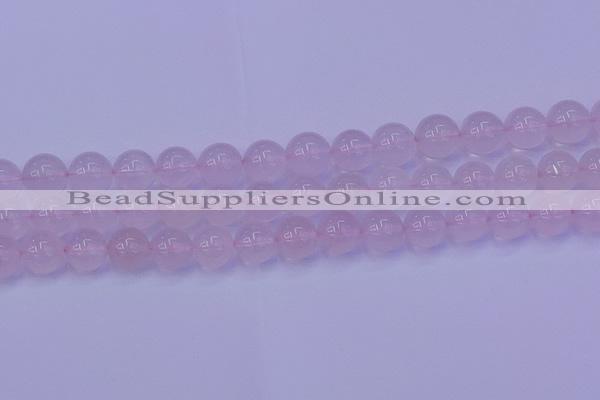 CRQ204 15.5 inches 12mm round Mozambique rose quartz beads