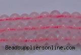 CRQ250 15.5 inches 4mm round rose quartz beads Wholesale