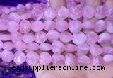 CRQ431 15.5 inches 12*12mm heart rose quartz beads wholesale