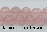 CRQ53 15.5 inches 12mm round natural rose quartz beads wholesale