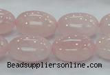 CRQ67 15.5 inches 15*20mm egg-shaped natural rose quartz beads