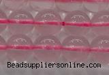 CRQ851 15.5 inches 8mm round natural rose quartz gemstone beads