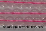 CRQ855 15.5 inches 6mm round natural rose quartz gemstone beads