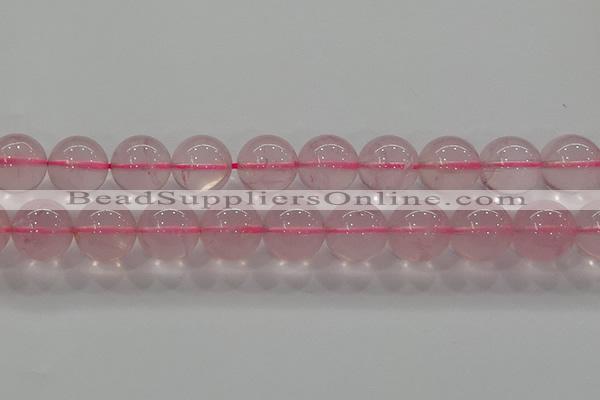 CRQ858 15.5 inches 12mm round natural rose quartz gemstone beads