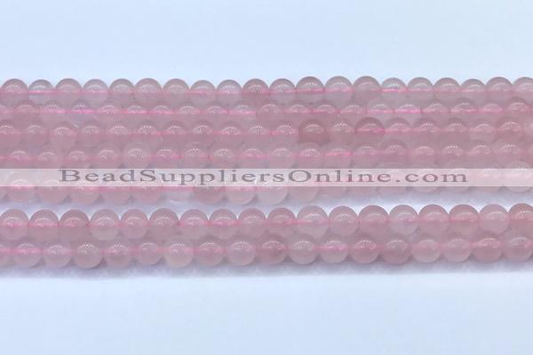 CRQ900 15 inches 6mm round rose quartz beads