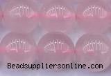 CRQ902 15 inches 10mm round rose quartz beads