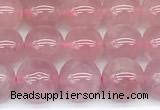 CRQ905 15 inches 6mm round Madagascar rose quartz beads