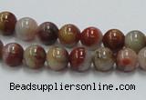 CRS03 15.5 inches 8mm round rainbow stone beads wholesale